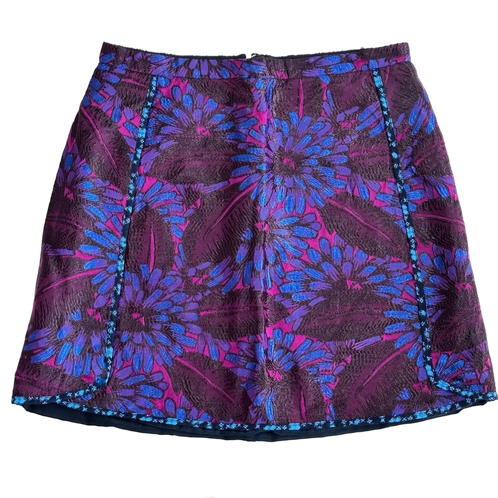 J. Crew Floral Mini Skirt